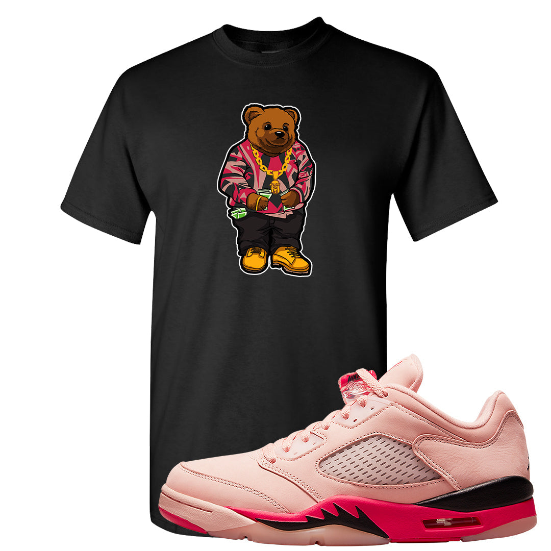 Arctic Pink Low 5s T Shirt | Sweater Bear, Black