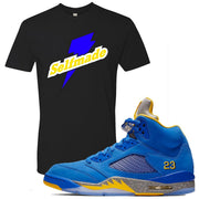 This black and yellow t-shirt will match great with your Jordan 5 Alternate Laney JSP shoes