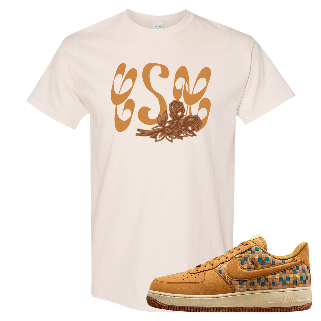 Woven Cork Low AF 1s T Shirt | Certified Sneakerhead, Natural