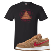 Teddy Bear Low 1s T Shirt | All Seeing Eye, Black