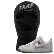 Toasty Low 1s Ski Mask | Trap To Rise Above Poverty, Black