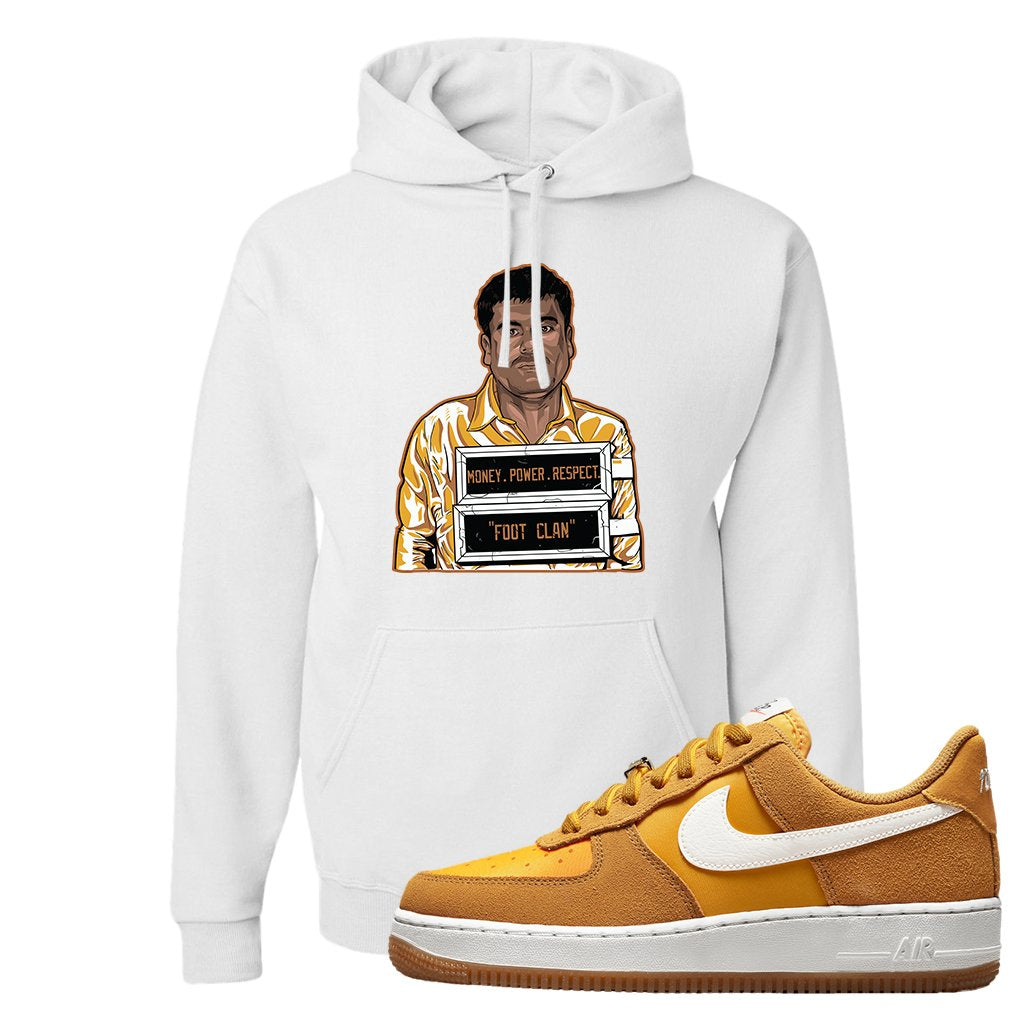 Air Force 1 Low First Use Hoodie | El Chapo Illustraton, White