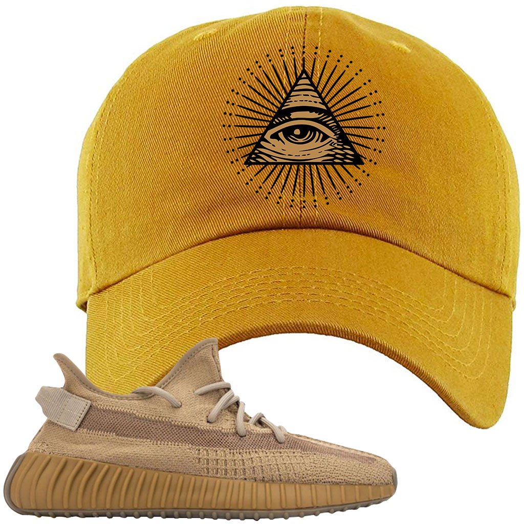 Earth v2 350s Dad Hat | All Seeing Eye, Timberland