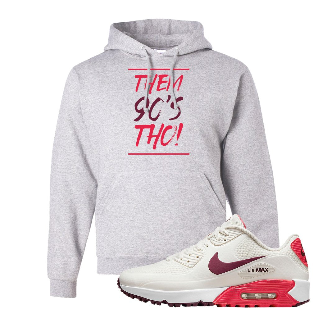 Fusion Red Dark Beetroot Golf 90s Hoodie | Them 90's Tho, Ash