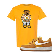 Air Force 1 Low First Use T Shirt | Sweater Bear, Gold