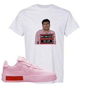 Air Force 1 Low Fontanka T Shirt | El Chapo Illustration, Ash