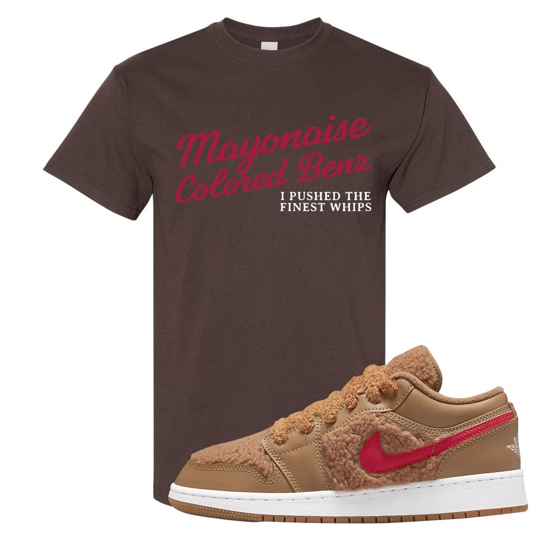 Teddy Bear Low 1s T Shirt | Mayonaise Colored Benz, Chocolate