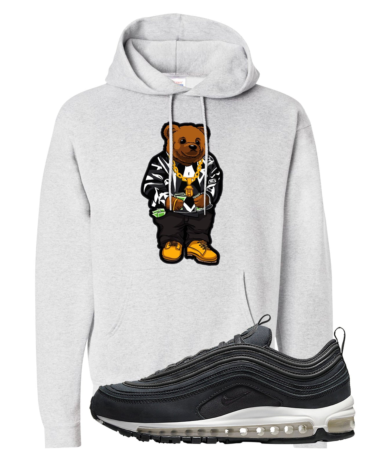 Black Off Noir 97s Hoodie | Sweater Bear, Ash