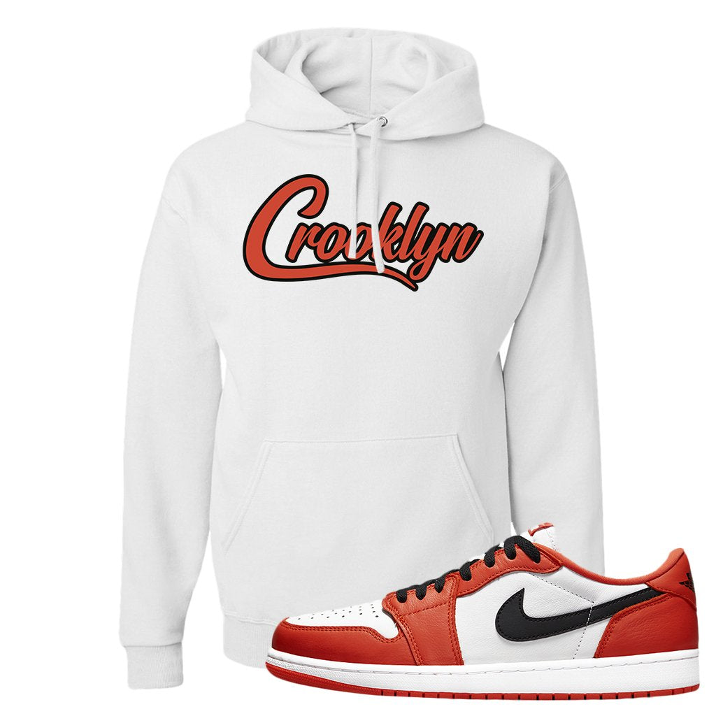 Starfish OG Low 1s Hoodie | Crooklyn, White