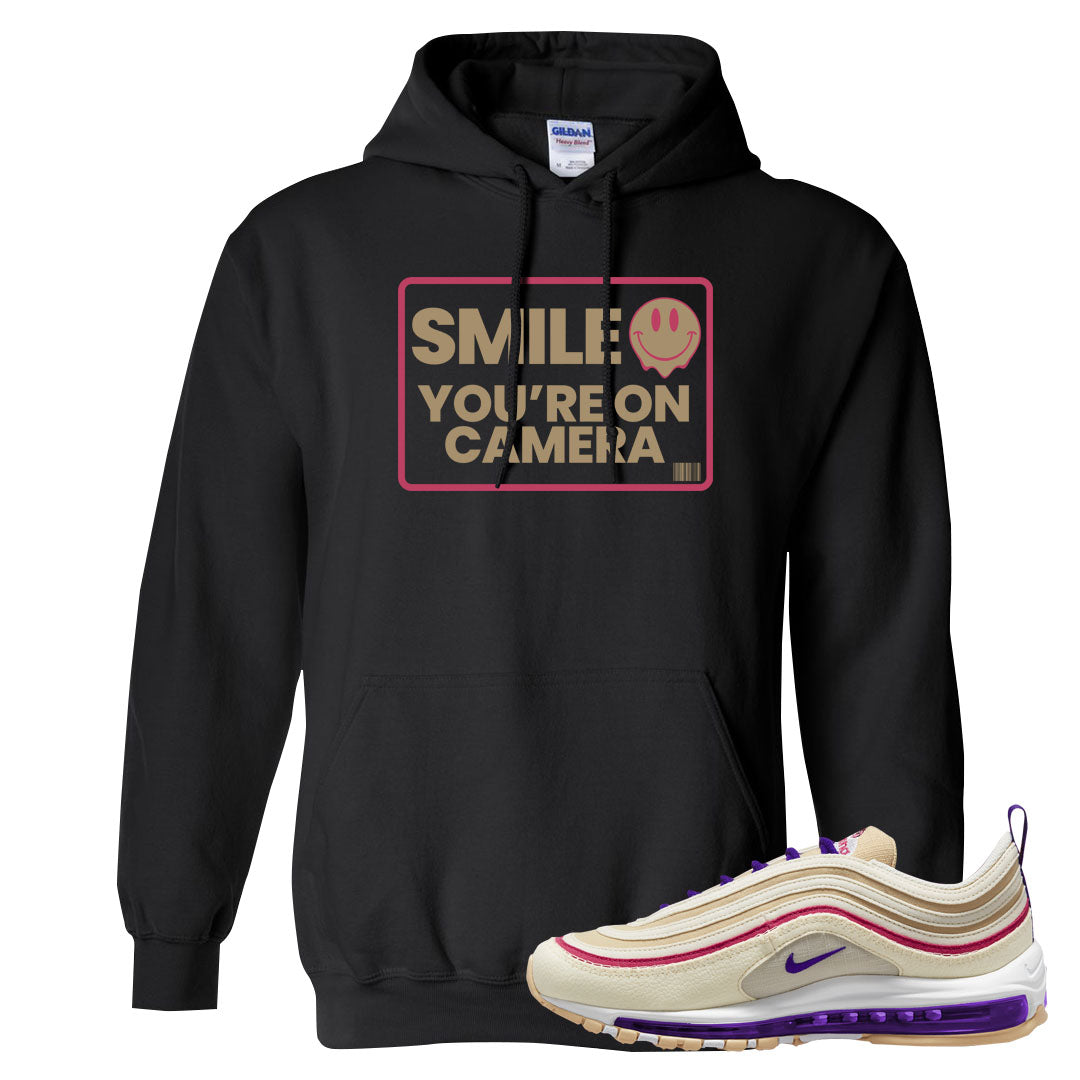 Sprung Sail 97s Hoodie | Smile You're On Camera, Black