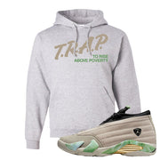 Fortune Low 14s Hoodie | Trap To Rise Above Poverty, Ash