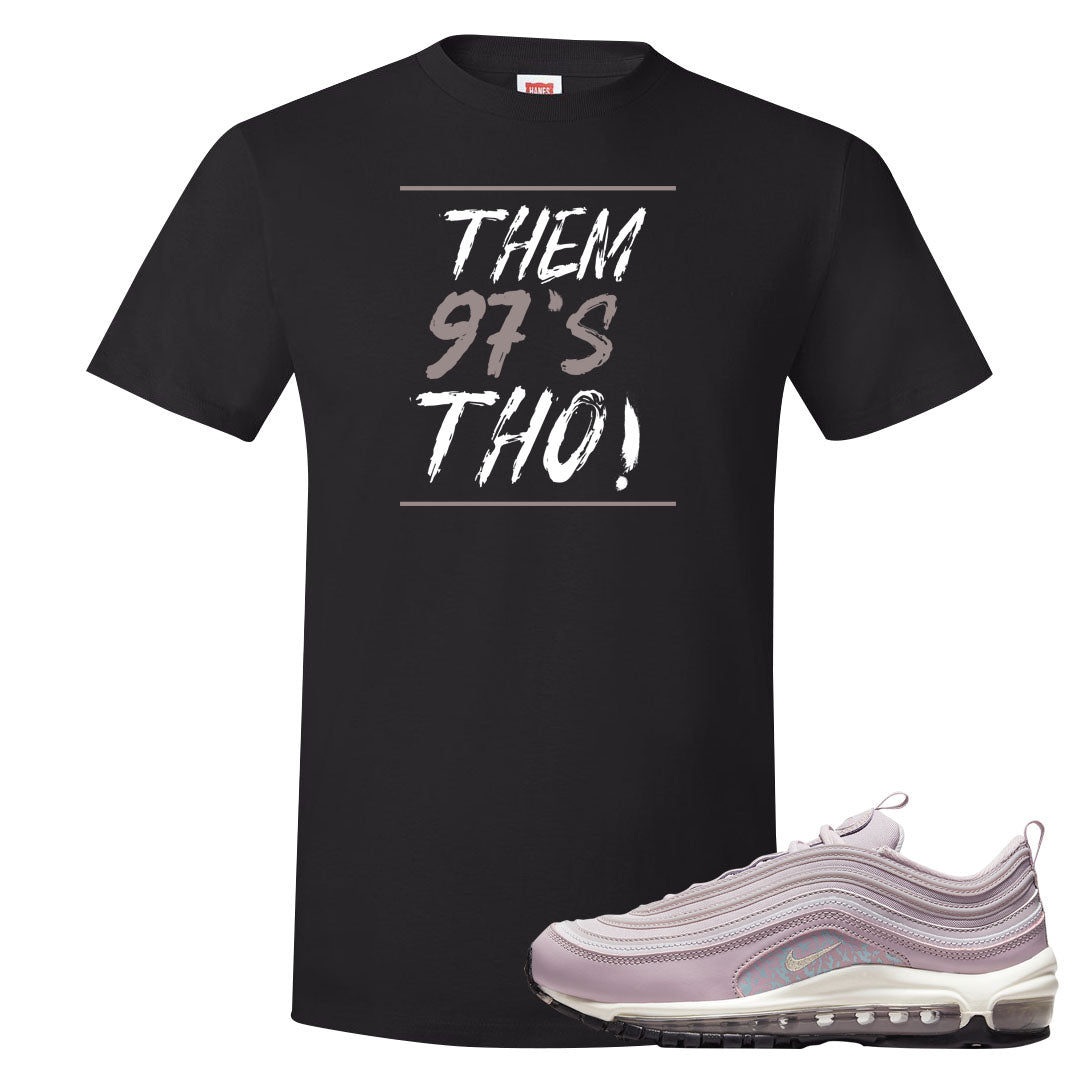 Plum Fog 97s T Shirt | Them 97's Tho, Black