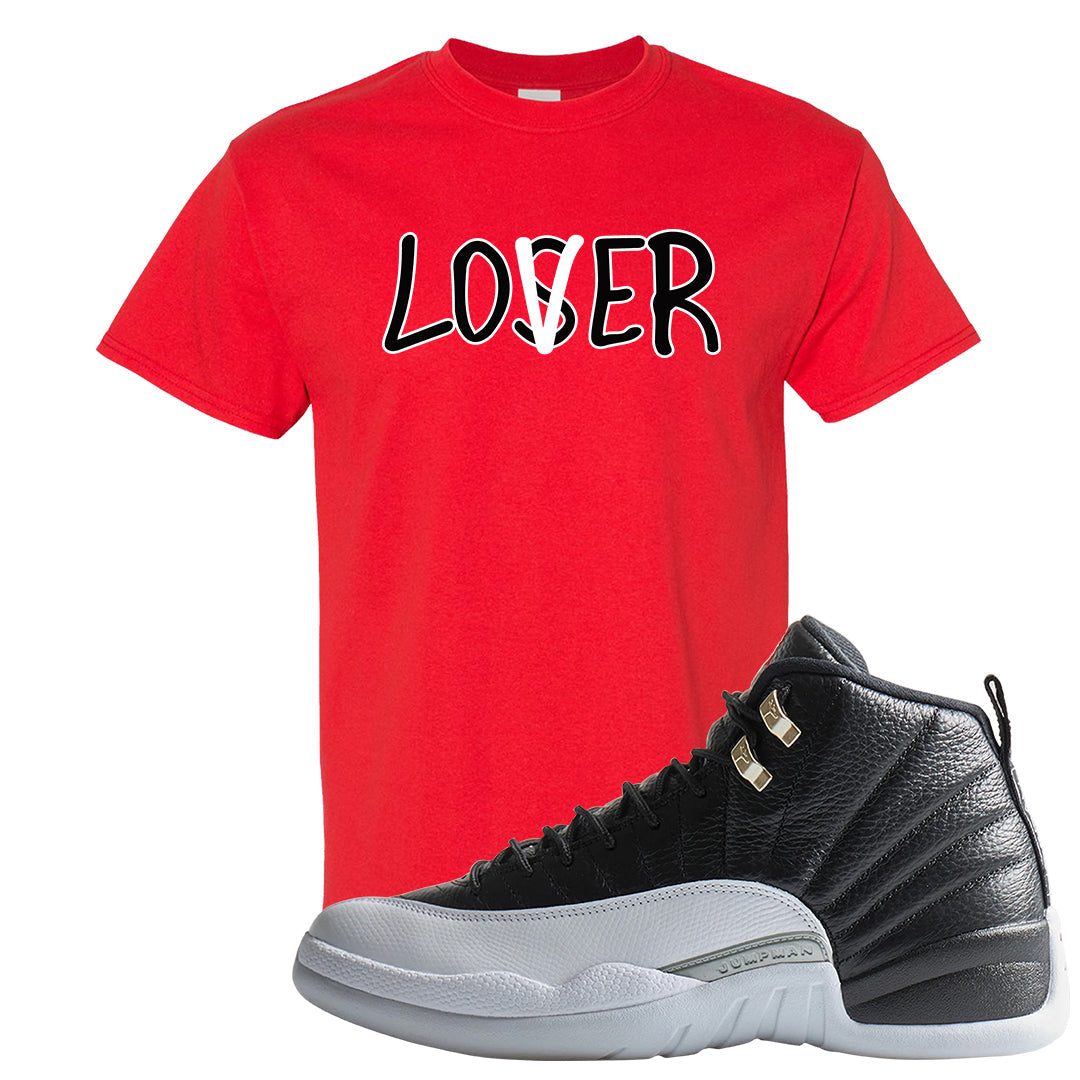 Playoff 12s T Shirt | Lover, Red