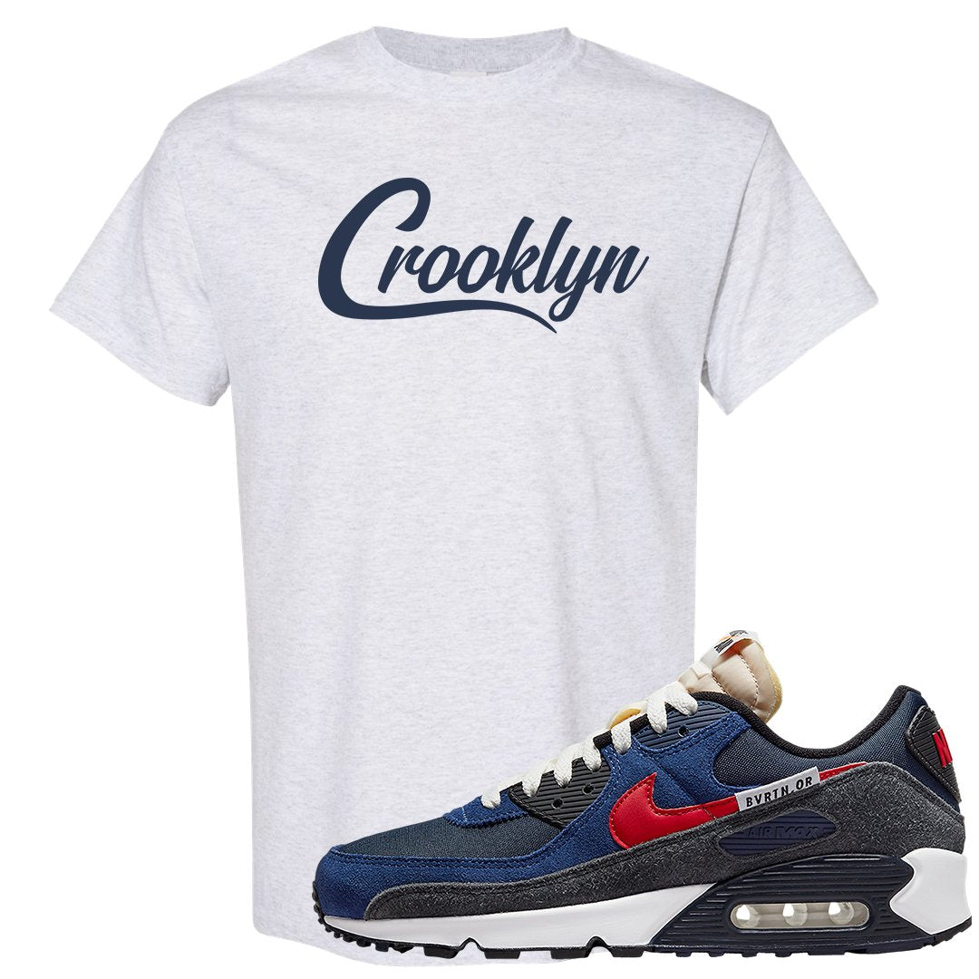 AMRC 90s T Shirt | Crooklyn, Ash