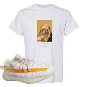 Light 350s v2 T Shirt | God Told Me, Ash