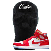 Barcelona Sweater Mid 1s Ski Mask | Crooklyn, Black