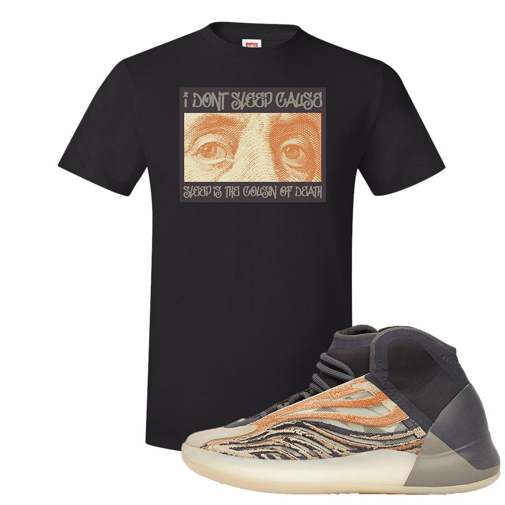 Yeezy Quantum Flash Orange T Shirt | Franklin Eyes, Black