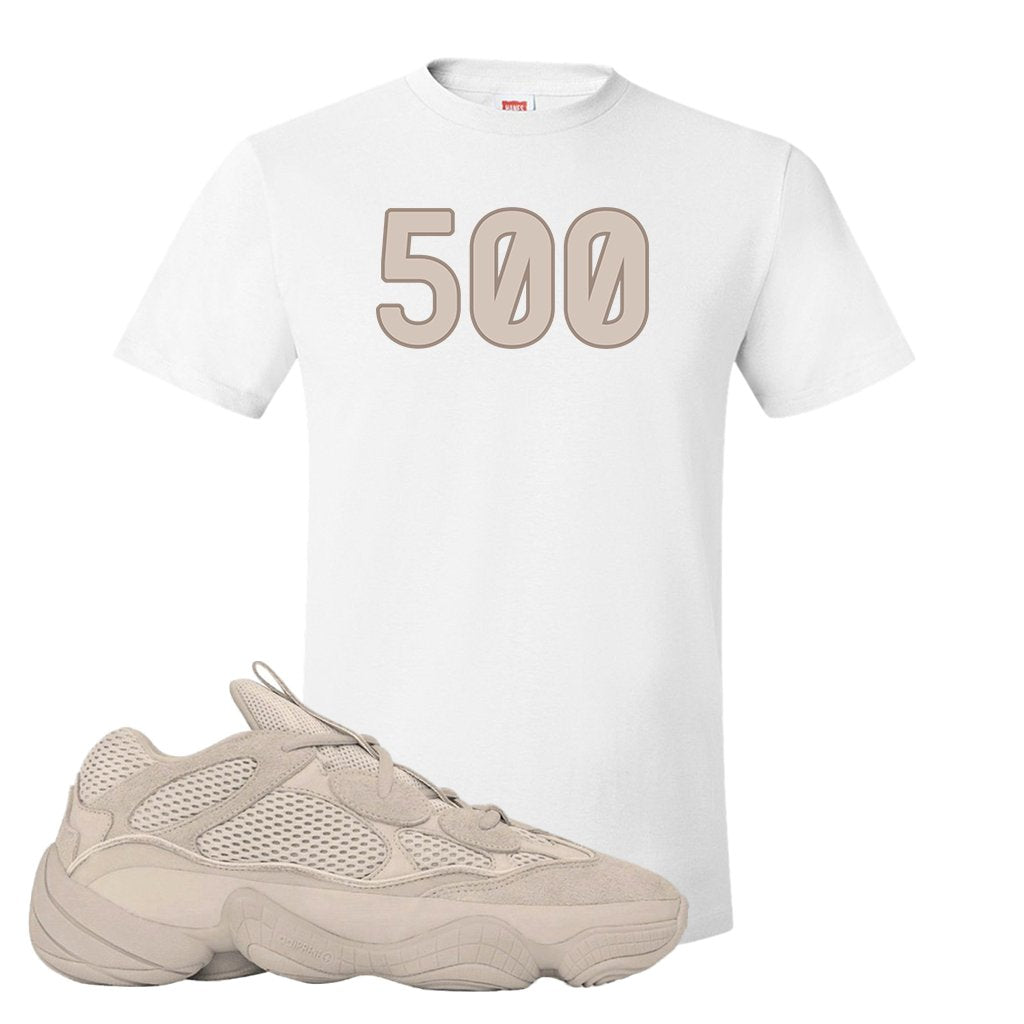 Yeezy 500 Taupe Light T Shirt | 500, White