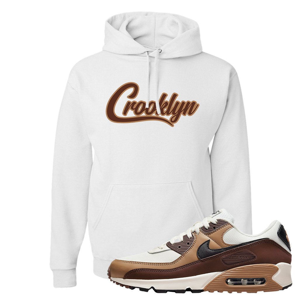 Air Max 90 Dark Driftwood Hoodie | Crooklyn, White