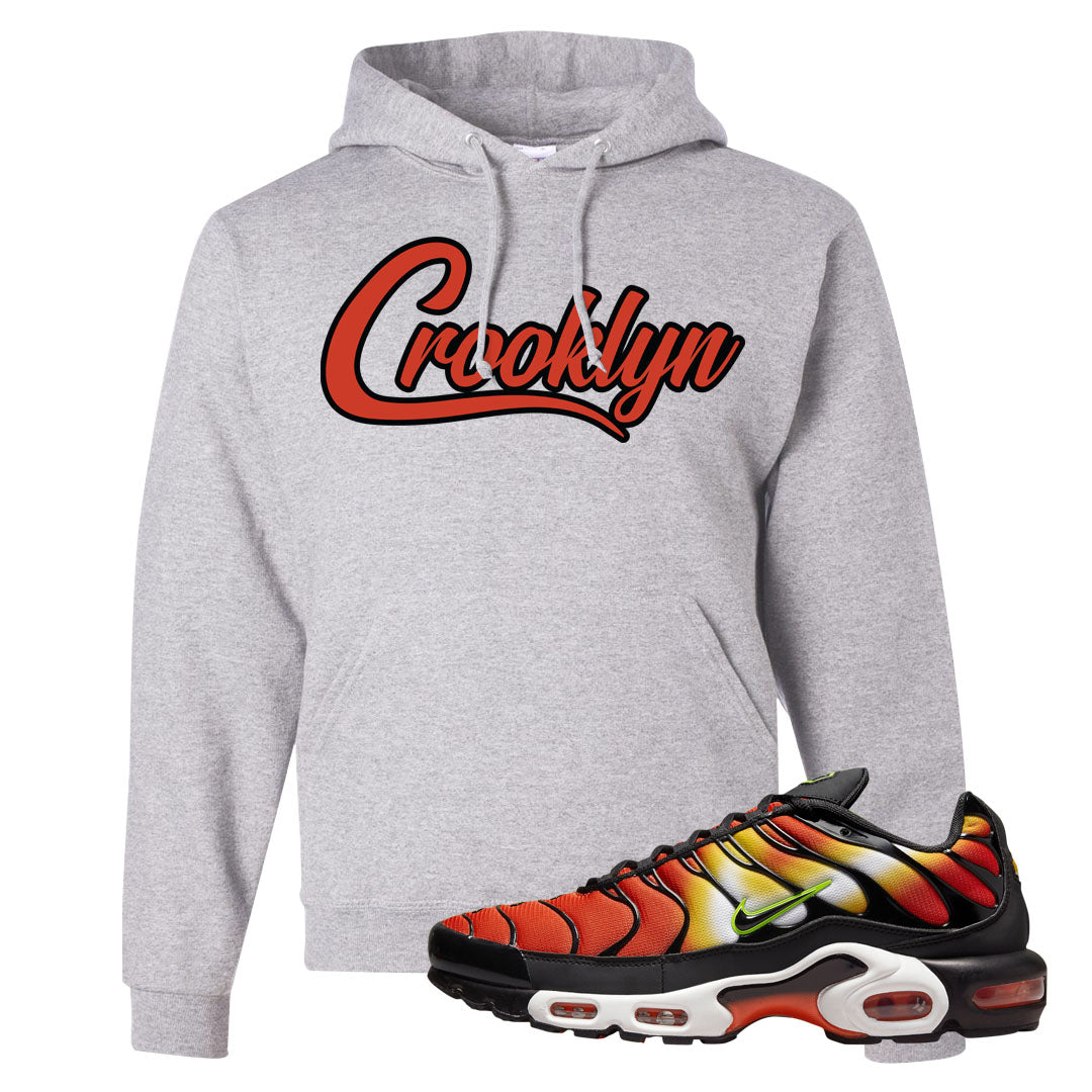 Sunset Gradient Pluses Hoodie | Crooklyn, Ash