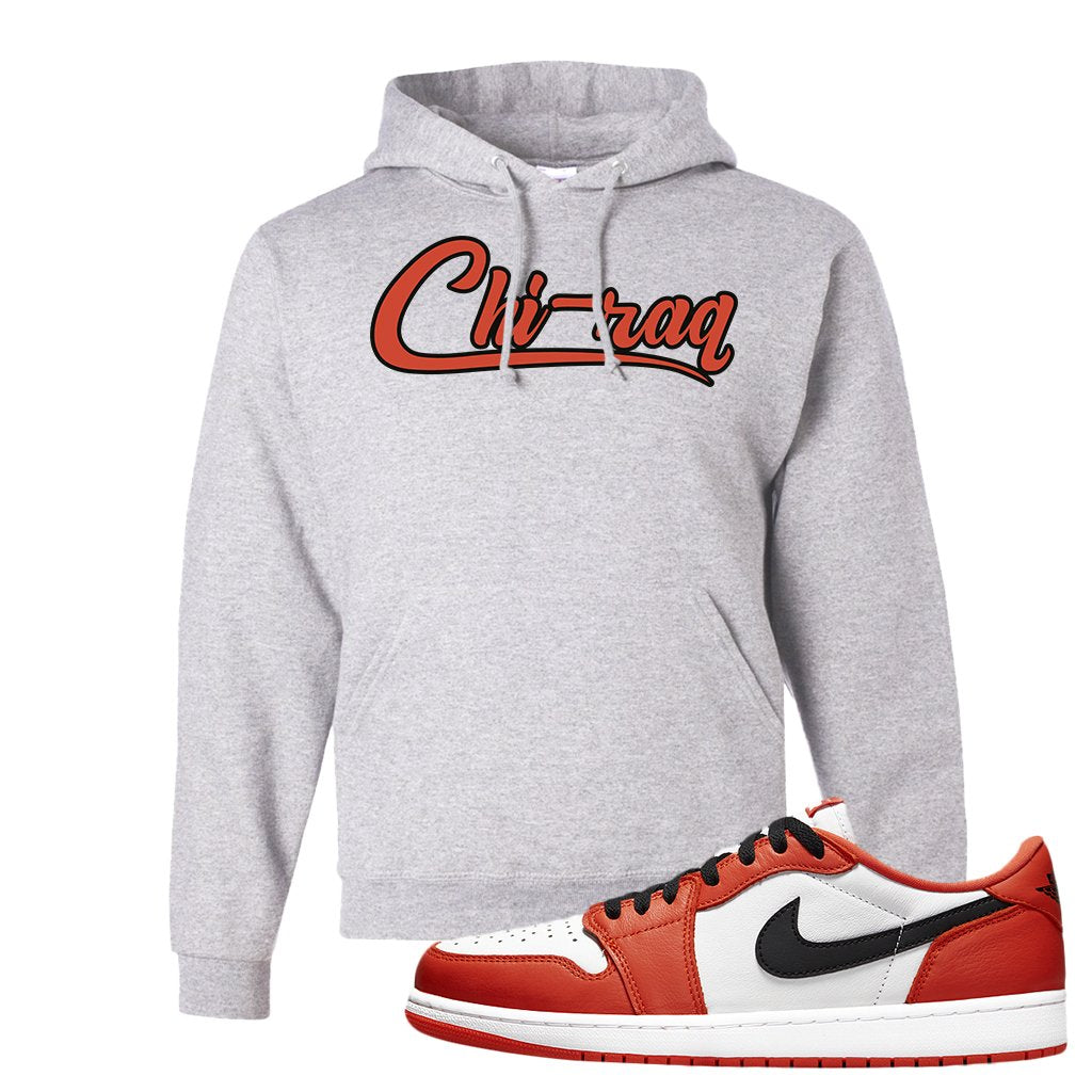 Starfish OG Low 1s Hoodie | Chiraq, Ash