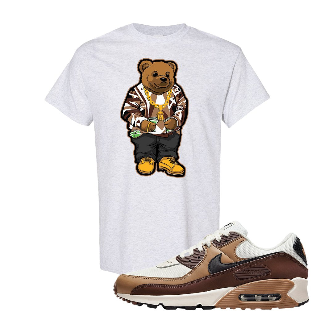 Air Max 90 Dark Driftwood T Shirt | Sweater Bear, Ash