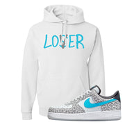 Purple Platinum Leopard Low Force 1s Hoodie | Lover, White