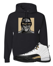 Royalty 12s Hoodie | Thupreme, Black