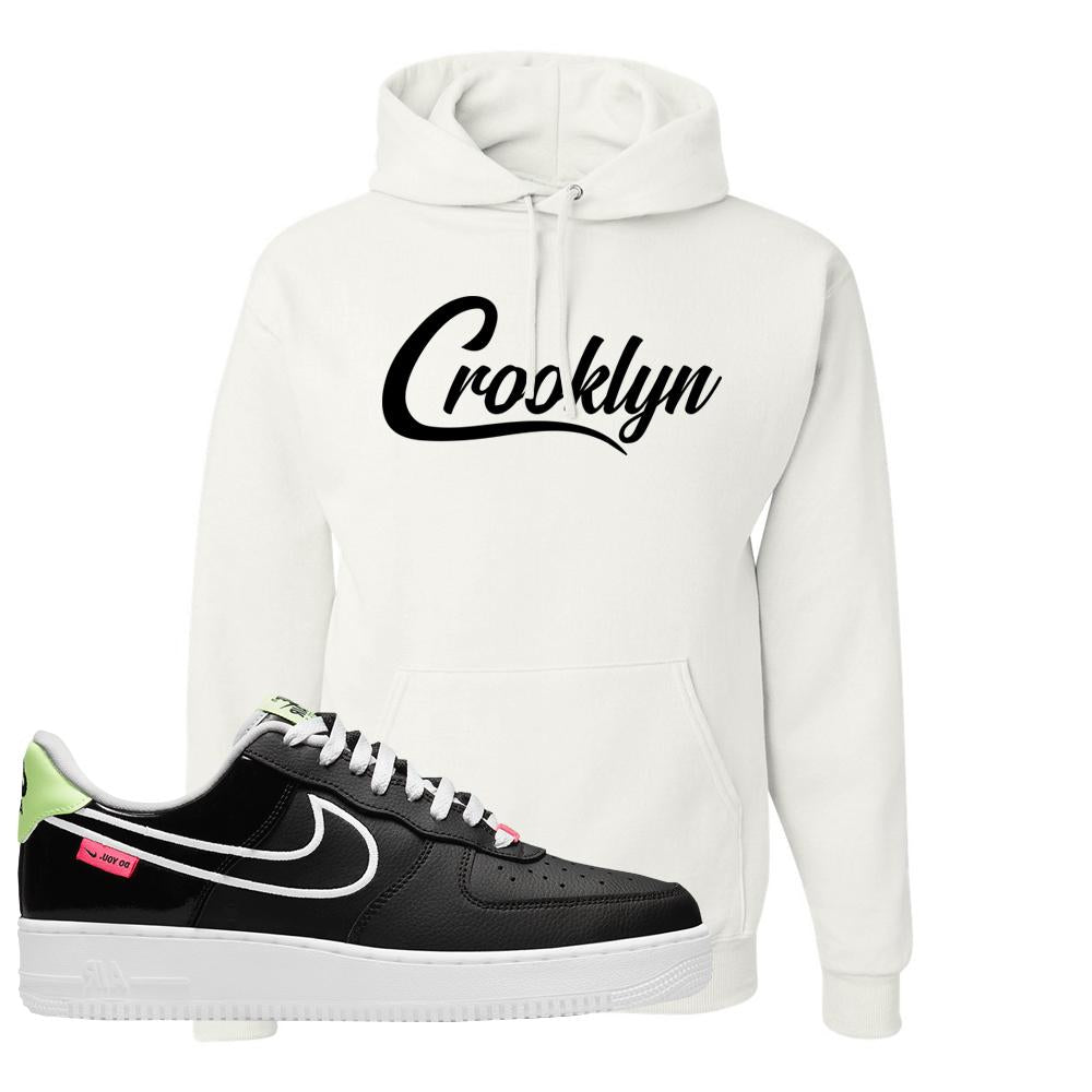 Do You Low Force 1s Hoodie | Crooklyn, White