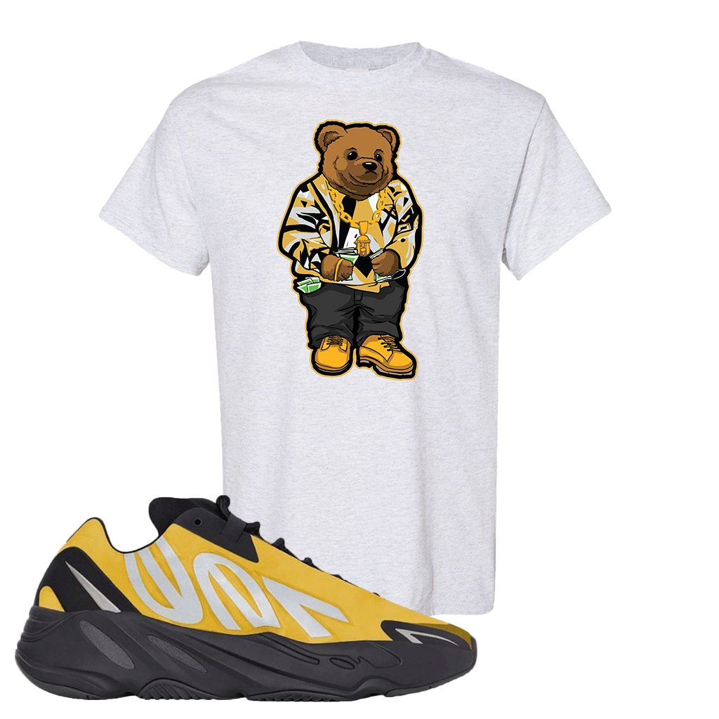 MNVN Honey Flux 700s T Shirt | Sweater Bear, Ash