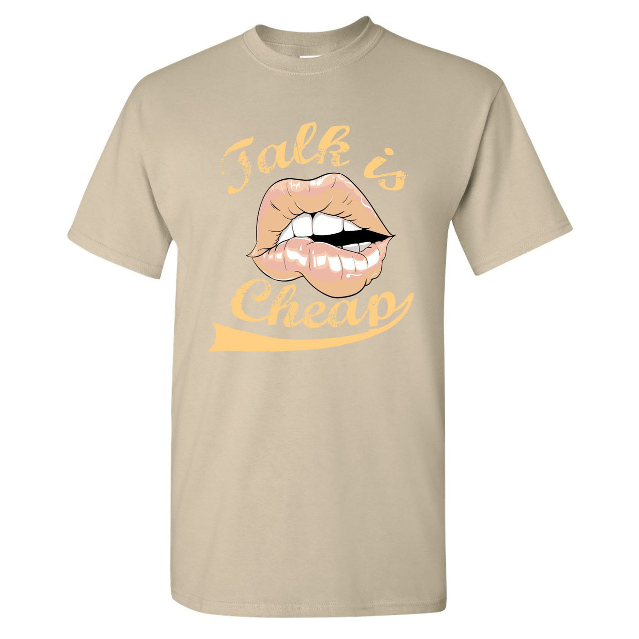 Clay v2 350s T Shirt | Talking Lips, Sand