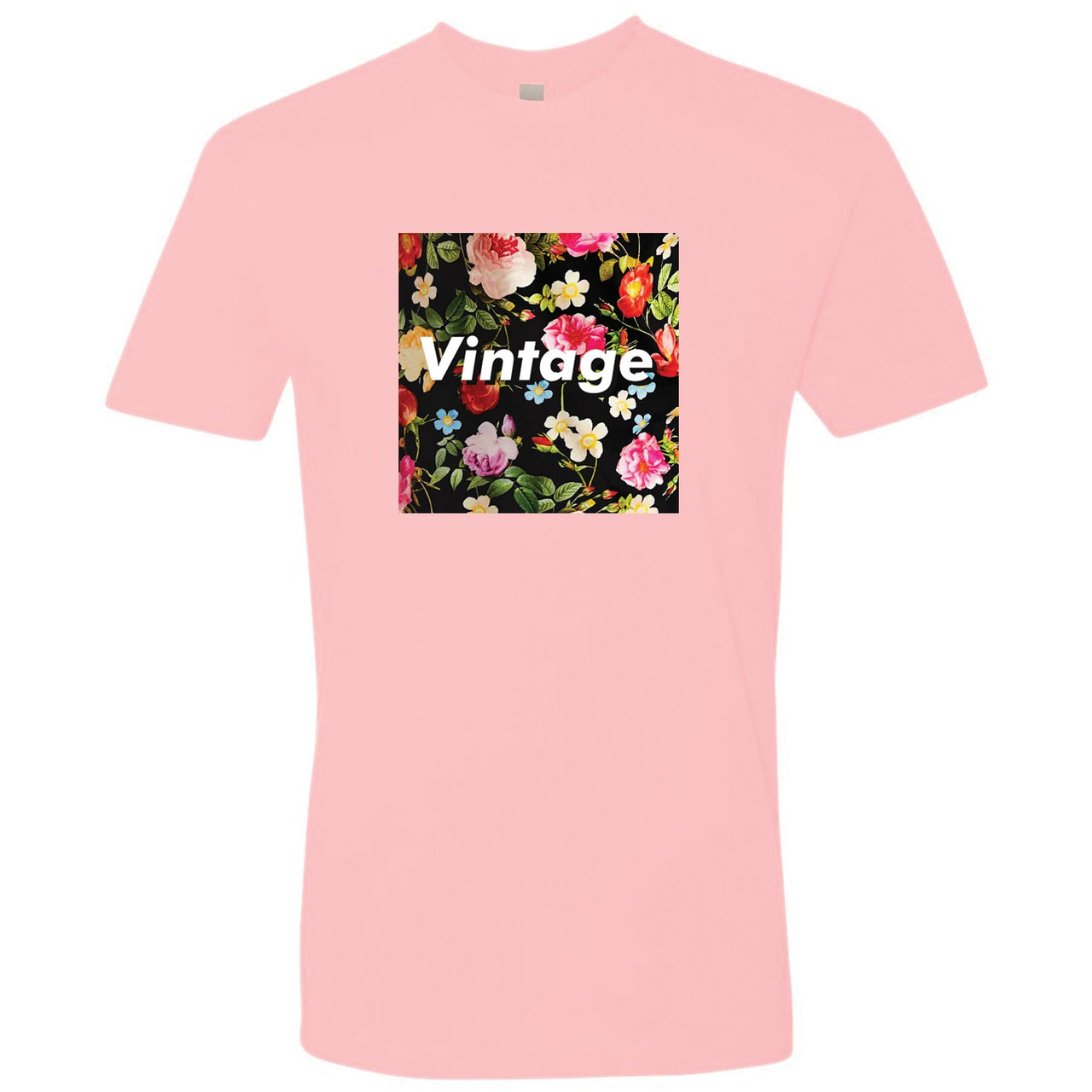 Floral One Foams T Shirt | Floral Box Vintage, Pink