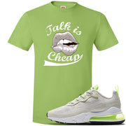 Ghost Green React 270s T Shirt | Talk Is Cheap, Lime Green