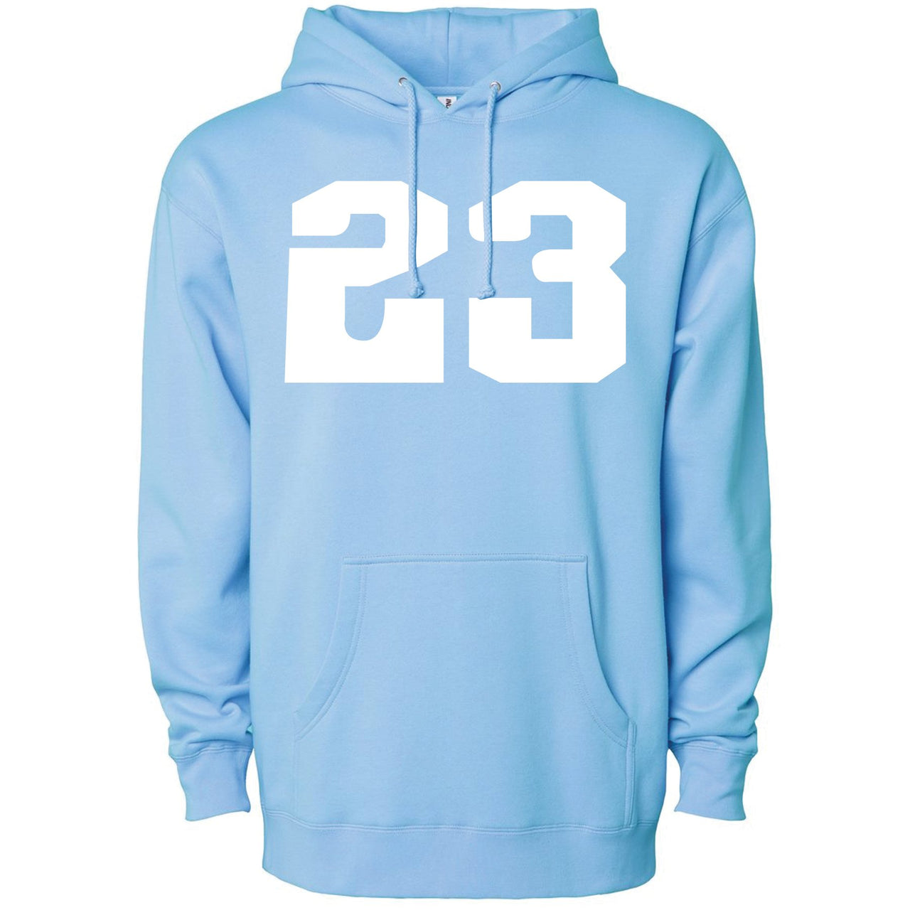 UNC All Star Pearl Blue 9s Hoodie | 23, Light Blue
