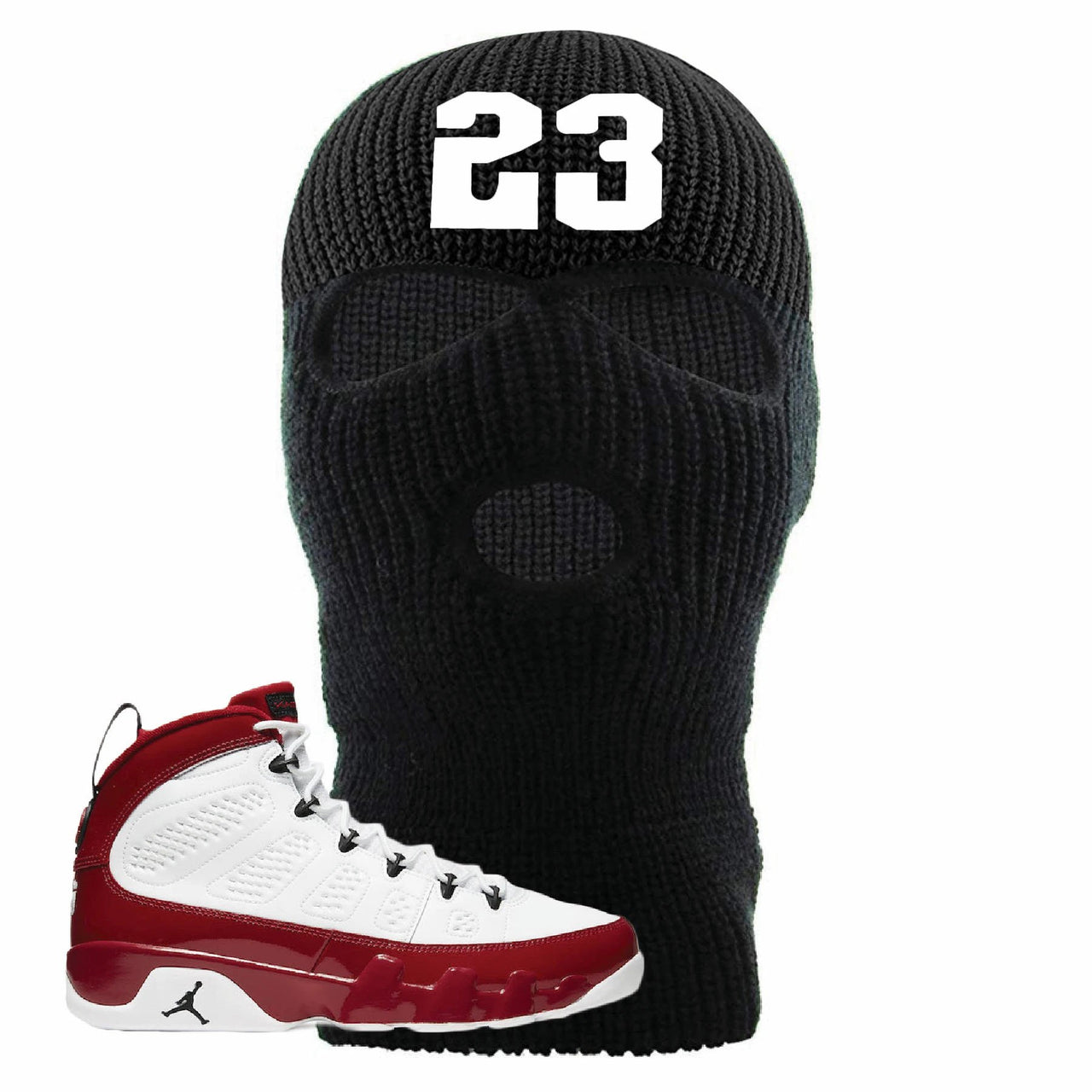 Jordan 9 Gym Red Jordan 9 23 Black Sneaker Hook Up Ski Mask