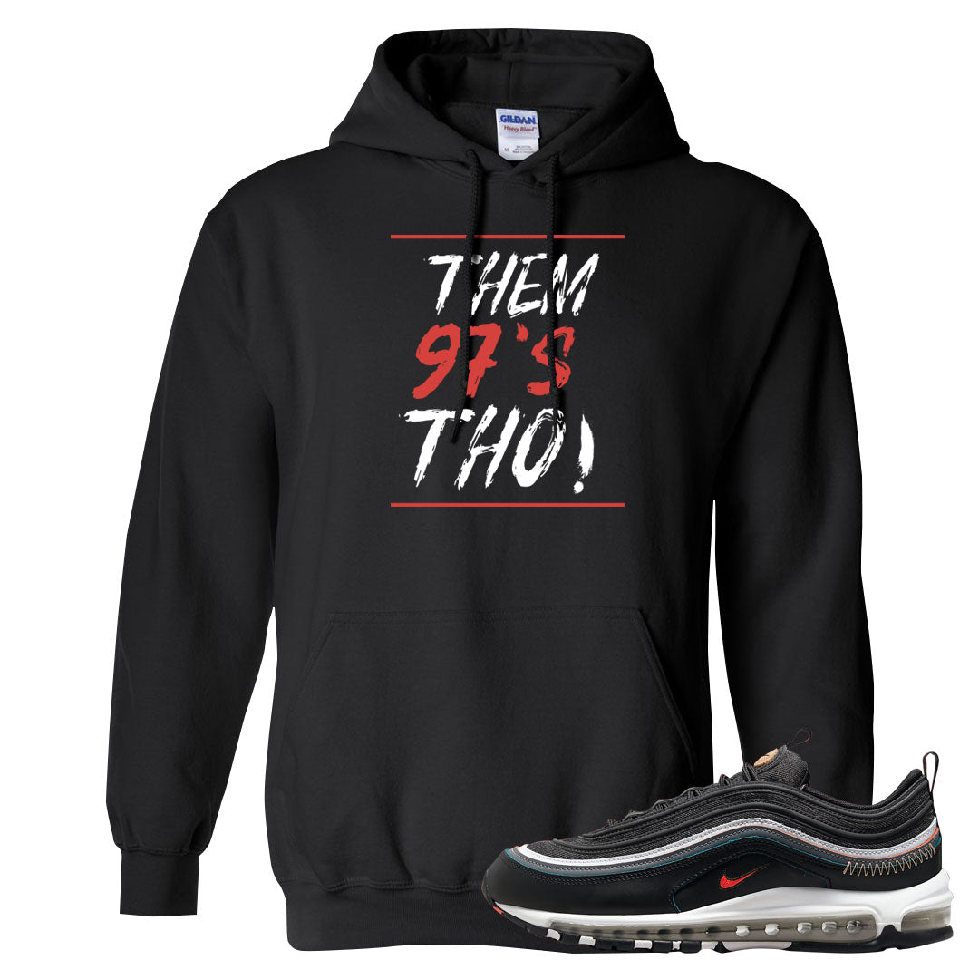 Alter and Reveal 97s Hoodie | Them 97's Tho, Black