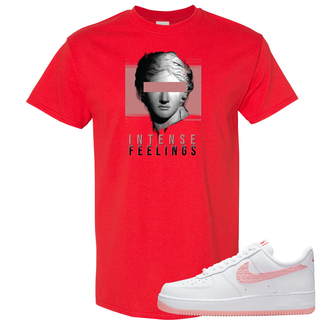 Valentine's Day 2022 AF1s T Shirt | Intense Feelings, Red