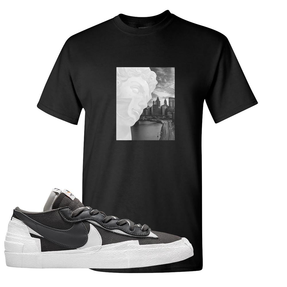 Iron Grey Low Blazers T Shirt | Miguel, Black