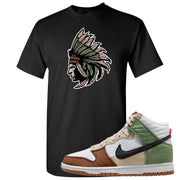 Toasty High Dunks T Shirt | Indian Chief, Black