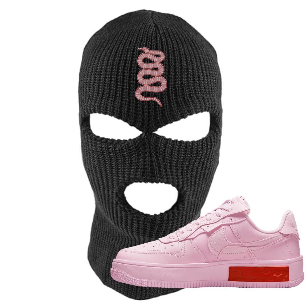 Air Force 1 Low Fontanka Ski Mask | Coiled Snake, Black