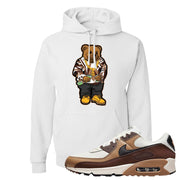 Air Max 90 Dark Driftwood Hoodie | Sweater Bear, White