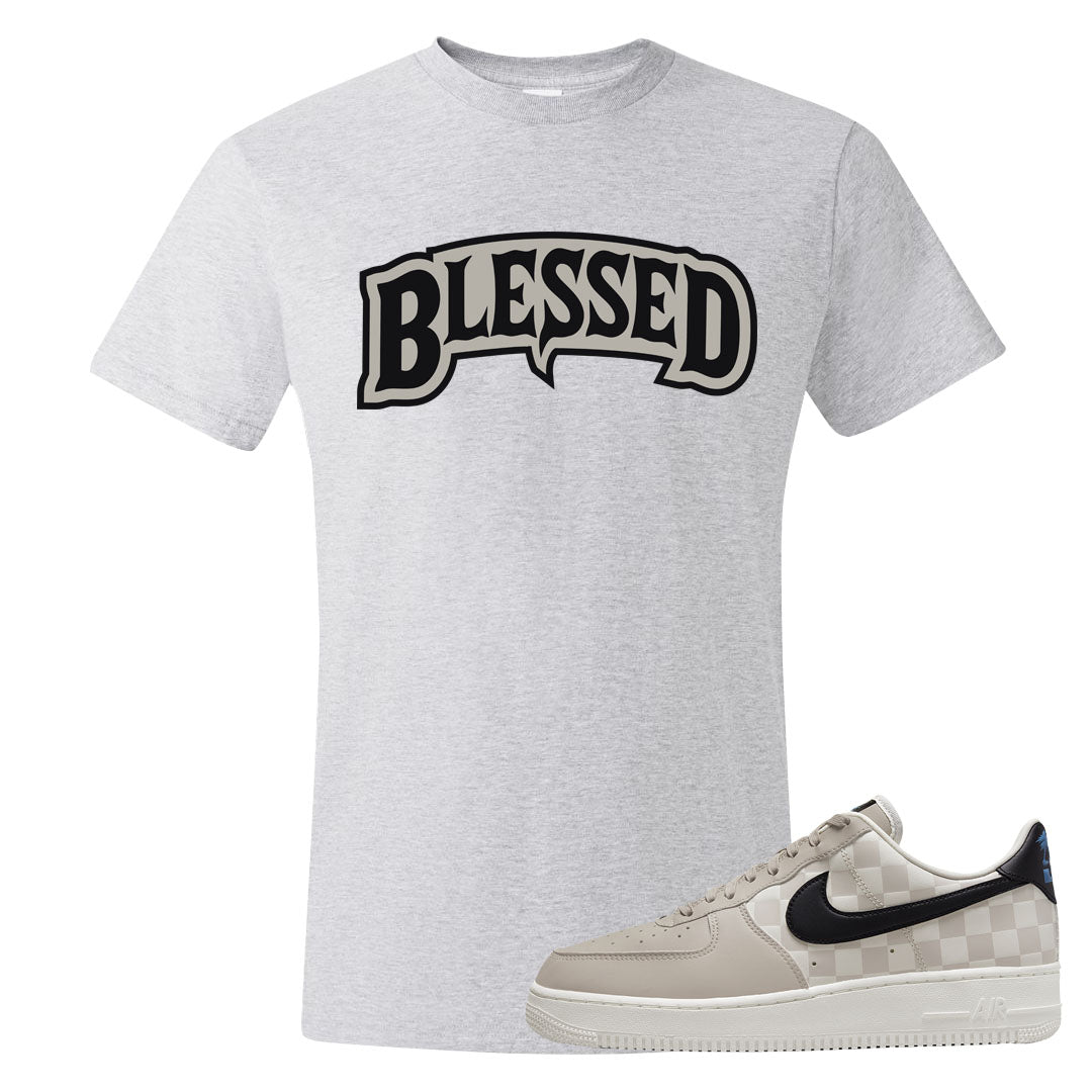 King Day Low AF 1s T Shirt | Blessed Arch, Ash
