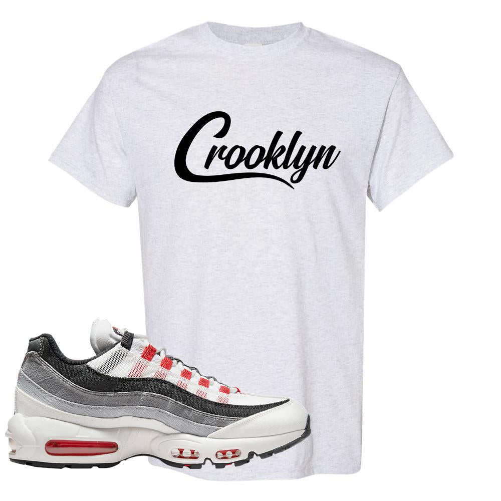 Comet 95s T Shirt | Crooklyn, Ash