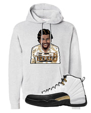 Royalty 12s Hoodie | Escobar Illustration, Ash