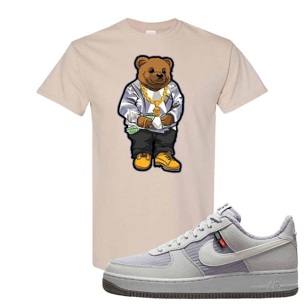 Toasty Low 1s T Shirt | Sweater Bear, Natural