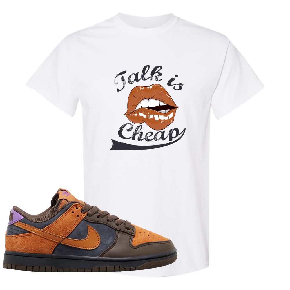 SB Dunk Low Cider T Shirt | Talk Is Cheap, White