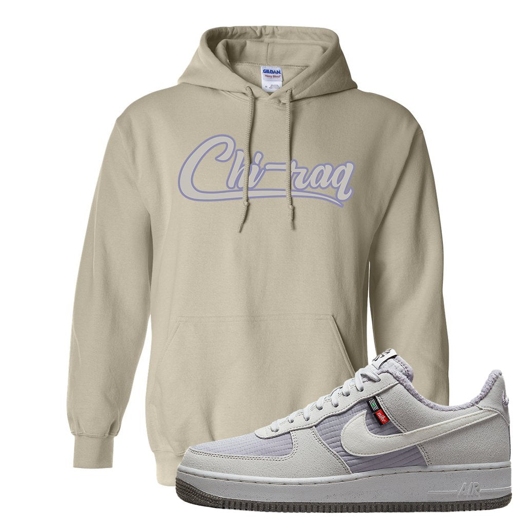 Toasty Low 1s Hoodie | Chiraq, Sand