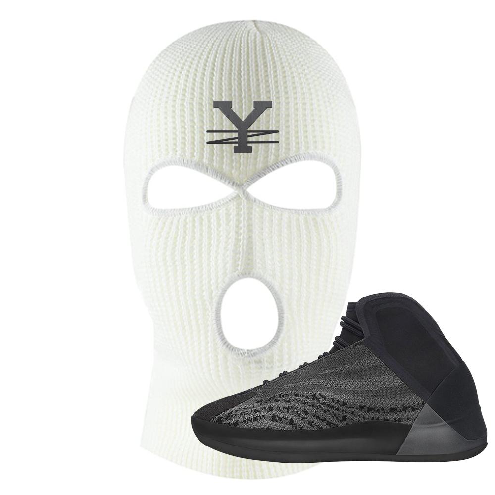 Onyx Quantums Ski Mask | YZ, White