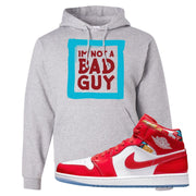 Barcelona Sweater Mid 1s Hoodie | I'm Not A Bad Guy, Ash