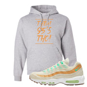 Happy Pineapple 95s Hoodie | Them 95's Tho, Ash